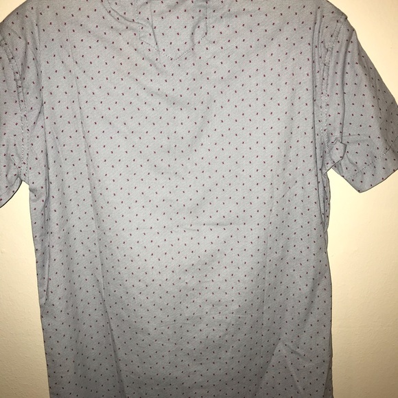 Blue & Burgundy Boy Shirt - Picture 2 of 2